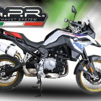 Bmw F850GS - Adventure 2021-2024, Albus Evo4, Slip-on exhaust including removable db killer and link pipe 