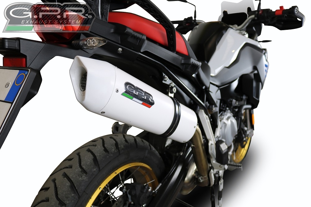 Bmw F850GS - Adventure 2021-2024, Albus Evo4, Slip-on exhaust including removable db killer and link pipe 