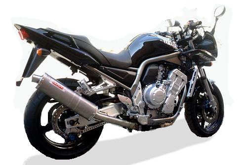 Yamaha Fzs 1000 Fazer 2001-2005, Albus Ceramic, Slip-on exhaust including removable db killer and link pipe 