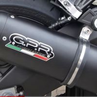 Yamaha FZ-8  2010-2016, Furore Nero, Slip-on exhaust including removable db killer and link pipe 