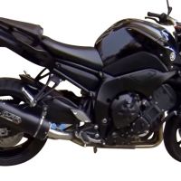 Yamaha FZ-8  2010-2016, Furore Nero, Slip-on exhaust including removable db killer and link pipe 