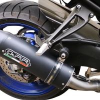 Yamaha FZ-8  2010-2016, Furore Nero, Slip-on exhaust including removable db killer and link pipe 