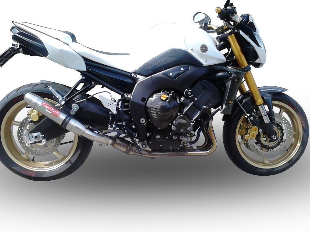 Yamaha FZ-8  2010-2016, Deeptone Inox, Slip-on exhaust including removable db killer and link pipe 