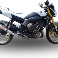 Yamaha FZ-8  2010-2016, Deeptone Inox, Slip-on exhaust including removable db killer and link pipe 