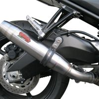 Yamaha FZ-8  2010-2016, Deeptone Inox, Slip-on exhaust including removable db killer and link pipe 