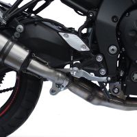 Yamaha FZ-8  2010-2016, Gpe Ann. titanium, Slip-on exhaust including removable db killer and link pipe 