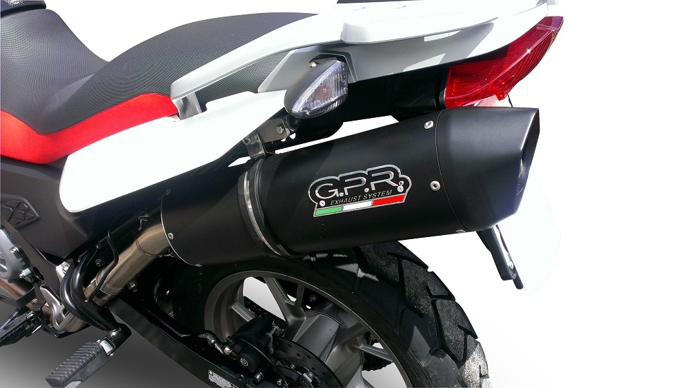 Bmw G650GS - Sertao 2010-2016, Furore Nero, Slip-on exhaust including removable db killer and link pipe 