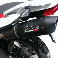 Bmw G650X - Country - Challenge - Moto 2006-2012, Furore Nero, Slip-on exhaust including removable db killer and link pipe 