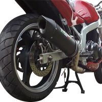 Suzuki Gs 500 E - F  1989-2007, Furore Nero, Slip-on exhaust including removable db killer and link pipe 