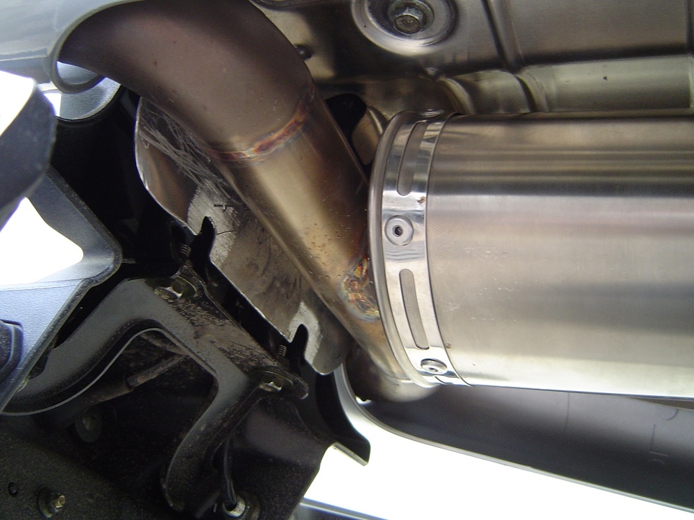 Suzuki GSR600 2006-2011, Alluminio Ghost, Slip-on exhaust including removable db killer and link pipe 