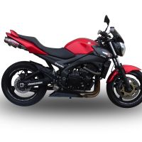 Suzuki GSR600 2006-2011, Deeptone Inox, Dual slip-on including removable db killers and link pipes 