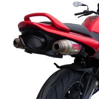 Suzuki GSR600 2006-2011, Deeptone Inox, Dual slip-on including removable db killers and link pipes 