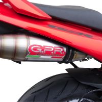 Suzuki GSR600 2006-2011, Deeptone Inox, Dual slip-on including removable db killers and link pipes 