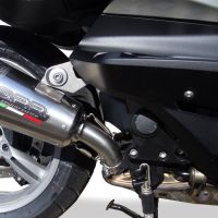 Bmw C650GT 2012-2015, Gpe Ann. titanium, Slip-on exhaust including removable db killer and link pipe 