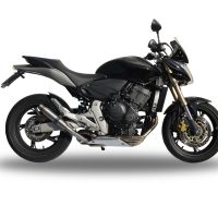 Honda CB600F Hornet 2007-2014, Deeptone Inox, Slip-on exhaust including removable db killer and link pipe 