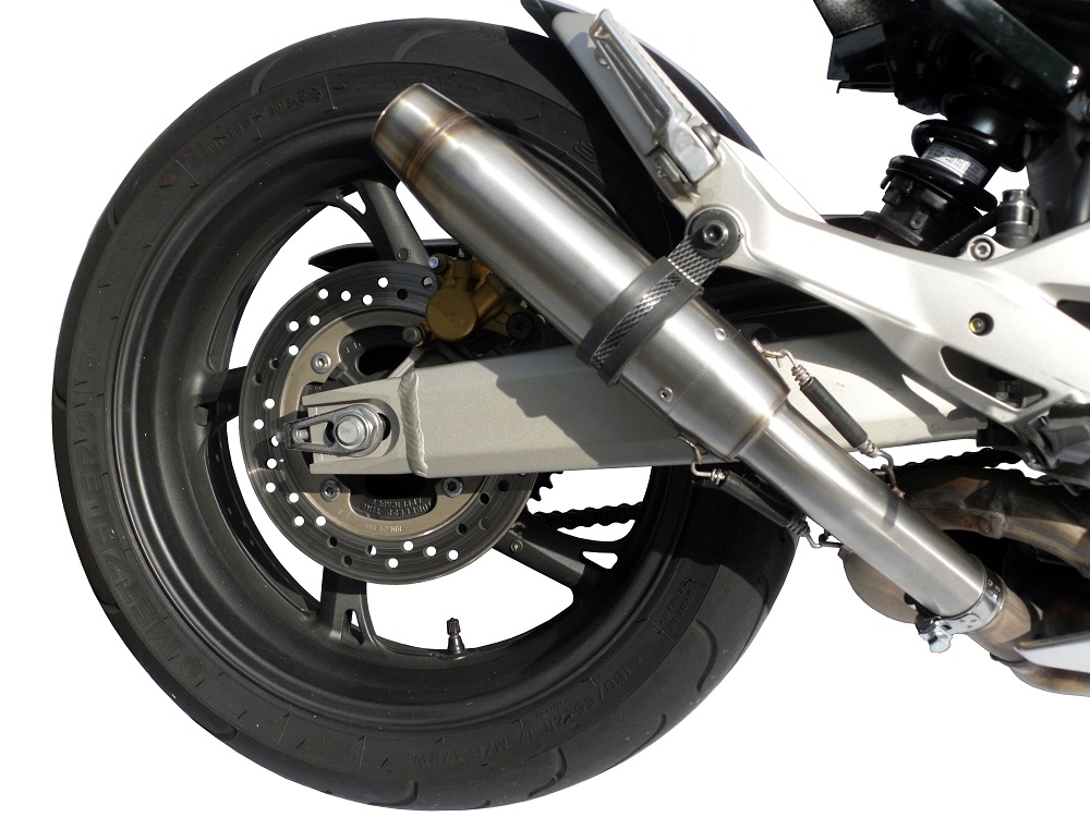 Honda CBR600F 2011-2014, Deeptone Inox, Slip-on exhaust including removable db killer and link pipe 