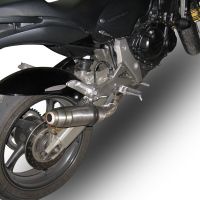 Honda CB600F Hornet 2007-2014, Deeptone Inox, Slip-on exhaust including removable db killer and link pipe 