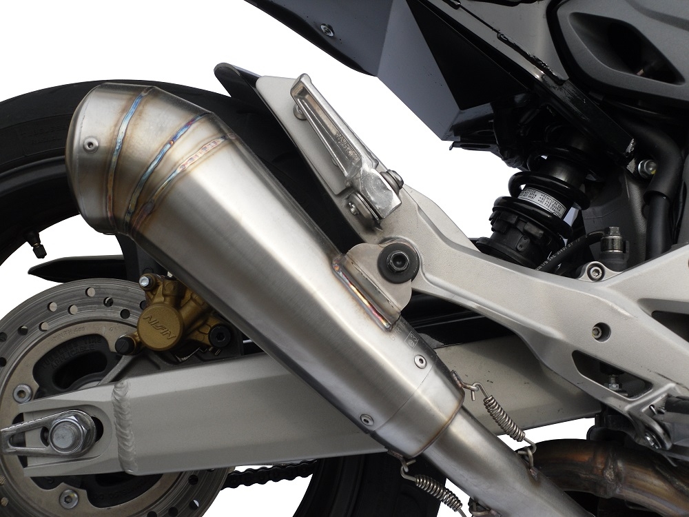 Honda CBR600F 2011-2014, Powercone Evo, Slip-on exhaust including removable db killer and link pipe 