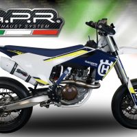 Husqvarna FC450 2016-2017, Albus Ceramic, Full system exhaust, including removable db killer 