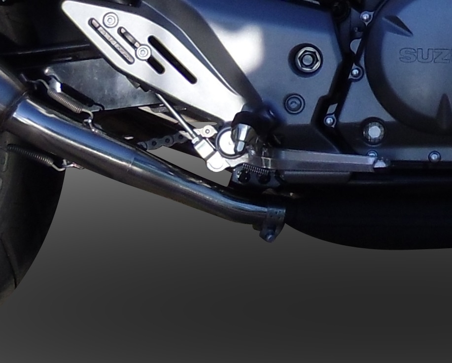 Suzuki Gw 250 F Inazuma 2012-2017, Albus Ceramic, Dual slip-on including removable db killers and link pipes 