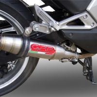 Honda Integra 750 2014-2015, Deeptone Inox, Slip-on exhaust including removable db killer and link pipe 