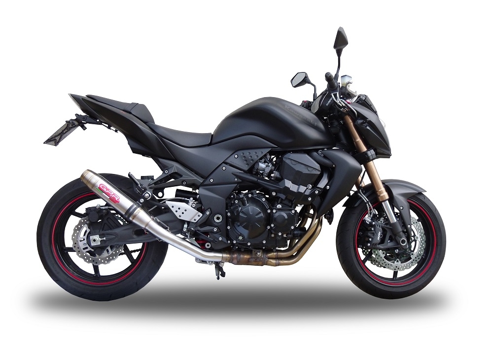 Kawasaki Z-750 S  2007-2014, Deeptone Inox, Slip-on exhaust including removable db killer and link pipe 