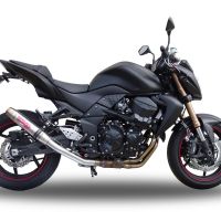 Kawasaki Z-750 S  2007-2014, Deeptone Inox, Slip-on exhaust including removable db killer and link pipe 