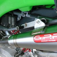 GPR exhaust compatible with  Kawasaki KFX700 2004-2011, Powercone Evo, Full system exhaust including dual silencers and removable db killers 