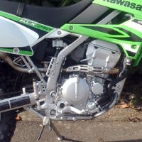 Kawasaki KLX250R 1994-2007, Satinox , Slip-on exhaust including removable db killer and link pipe 