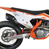 Ktm 450 SXF 2016-2018, Furore Nero, Full system exhaust, including removable db killer/spark arrestor 