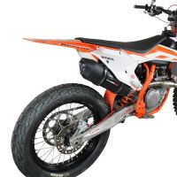 Ktm 450 SXF 2016-2018, Furore Nero, Full system exhaust, including removable db killer/spark arrestor 