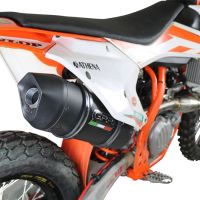 Ktm 450 SXF 2016-2018, Furore Nero, Full system exhaust, including removable db killer/spark arrestor 