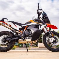 Ktm 890 SMT 2023-2024, Powercone Evo, Slip-on exhaust including removable db killer and link pipe 