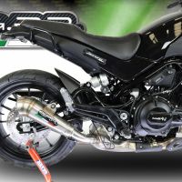 Benelli Leoncino 500 2017-2020, Powercone Evo, Slip-on exhaust including removable db killer and link pipe 