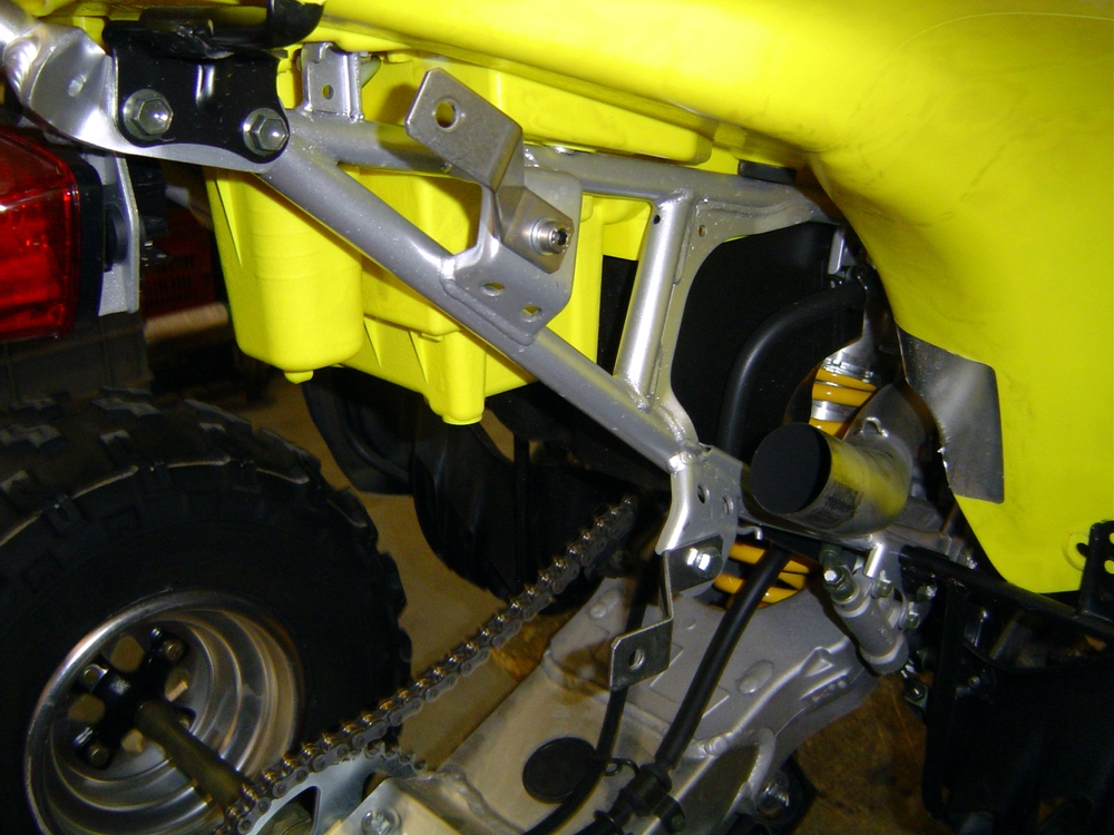 GPR exhaust compatible with  Suzuki Ltz 400 2003-2014, Deeptone Atv, Full system exhaust, including removable db killer  