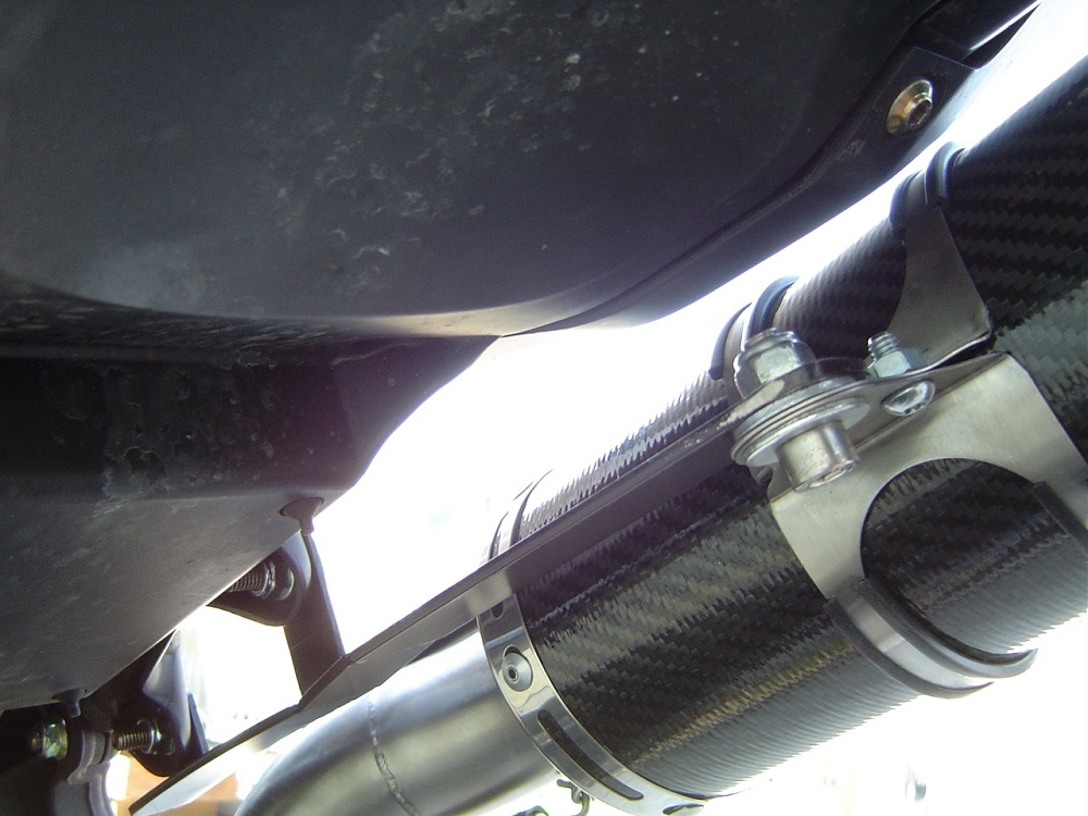 GPR exhaust compatible with  Mv Agusta Brutale 750 S 2000-2006, Albus Ceramic, Slip-on exhaust including removable db killer and link pipe 