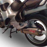 Bmw R1100GS 1994-1998, Trioval, Slip-on exhaust including removable db killer and link pipe 