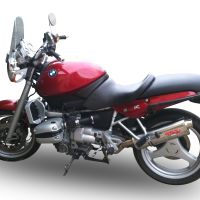 Bmw R1100GS 1994-1998, Trioval, Slip-on exhaust including removable db killer and link pipe 