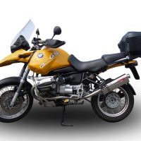 GPR exhaust compatible with  Bmw R1150R 2000-2006, Trioval, Slip-on exhaust including removable db killer and link pipe 