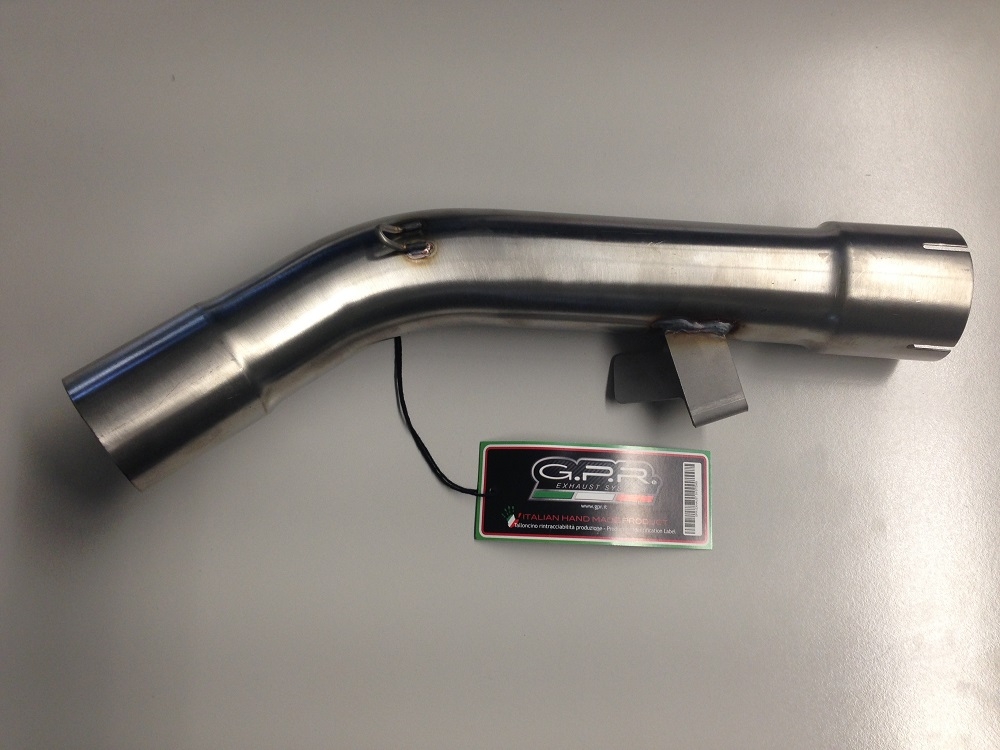 GPR exhaust compatible with  Bmw R1200R 2006-2010, Trioval, Slip-on exhaust including removable db killer and link pipe 