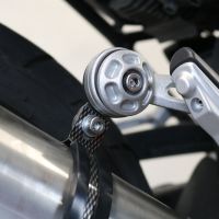 Bmw R1250R R1250RS 2021-2024, Sonic Titanium, Slip-on exhaust including removable db killer and link pipe 