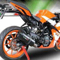 Ktm RC 390 2017-2020, Furore Nero, Slip-on exhaust including link pipe 