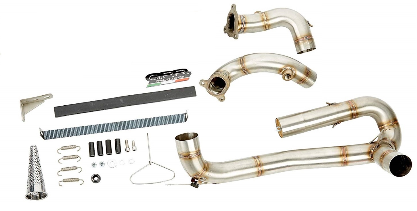 GPR exhaust compatible with  Ktm RC8R 2008-2014, Gpe Ann. titanium, Full system exhaust 