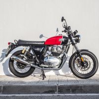 Royal Enfield Continental 650 2019-2020, Powercone Evo, Dual slip-on exhausts including removable db killers and link pipes 