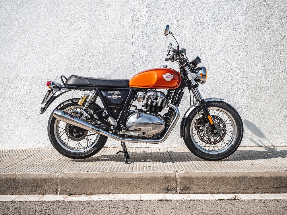 Royal Enfield Continental 650 2021-2024, Ultracone, Dual slip-on exhausts including removable db killers and link pipes 