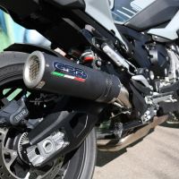 Bmw S1000XR 2020-2024, M3 Black Titanium, Slip-on exhaust including link pipe 