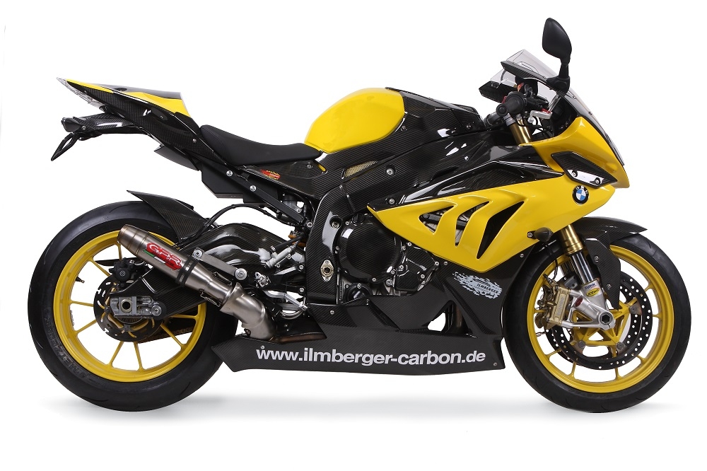 Bmw S1000RR 2010-2014, Deeptone Inox, Slip-on exhaust including removable db killer and link pipe 