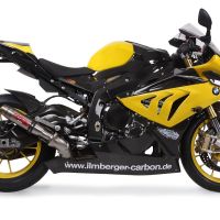 Bmw S1000RR 2009-2011, Deeptone Inox, Slip-on exhaust including removable db killer and link pipe 