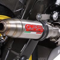 Bmw S1000RR 2009-2011, Deeptone Inox, Slip-on exhaust including removable db killer and link pipe 