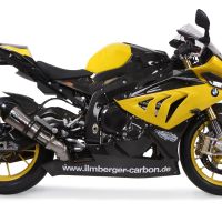 Bmw S1000RR 2010-2014, Gpe Ann. titanium, Slip-on exhaust including removable db killer and link pipe 